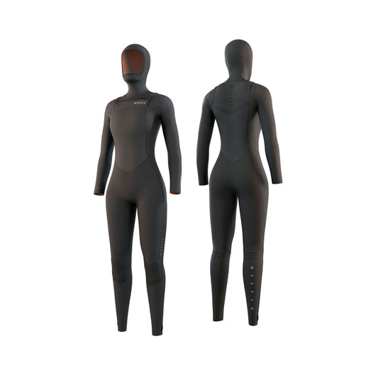  Mystic 2022 Gem 6/4/3mm Women's Front Zip Hooded Wetsuit
