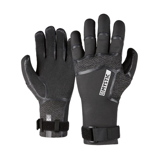  Mystic Supreme 5mm 5-Finger Precurved Neoprene Gloves