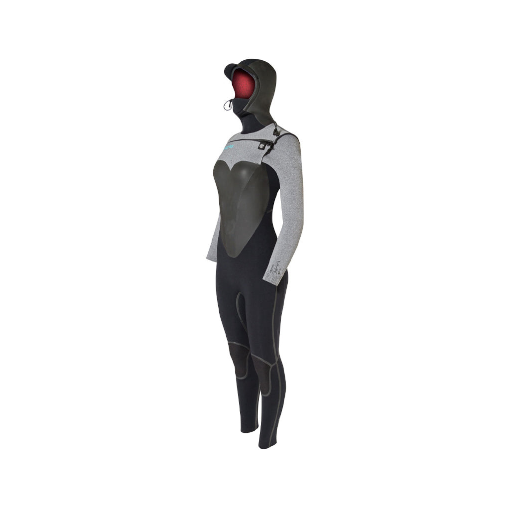  Hyperflex VYRL CRYO 6/5mm Women's Front Zip Hooded Wetsuit