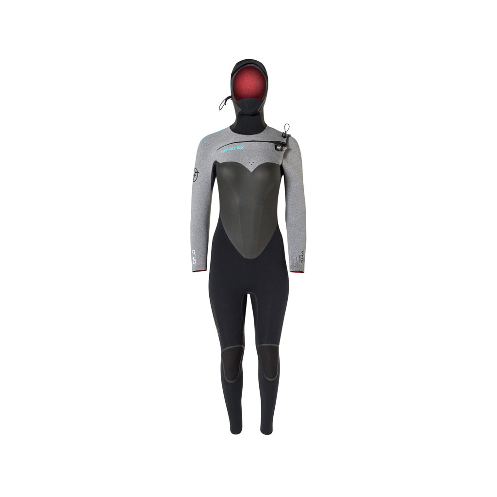  Hyperflex VYRL CRYO 6/5mm Women's Front Zip Hooded Wetsuit