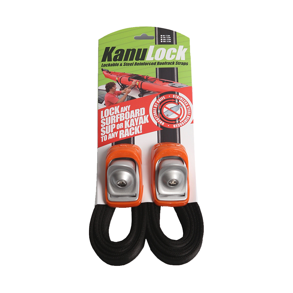  KanuLock Lockable Tie Down Straps