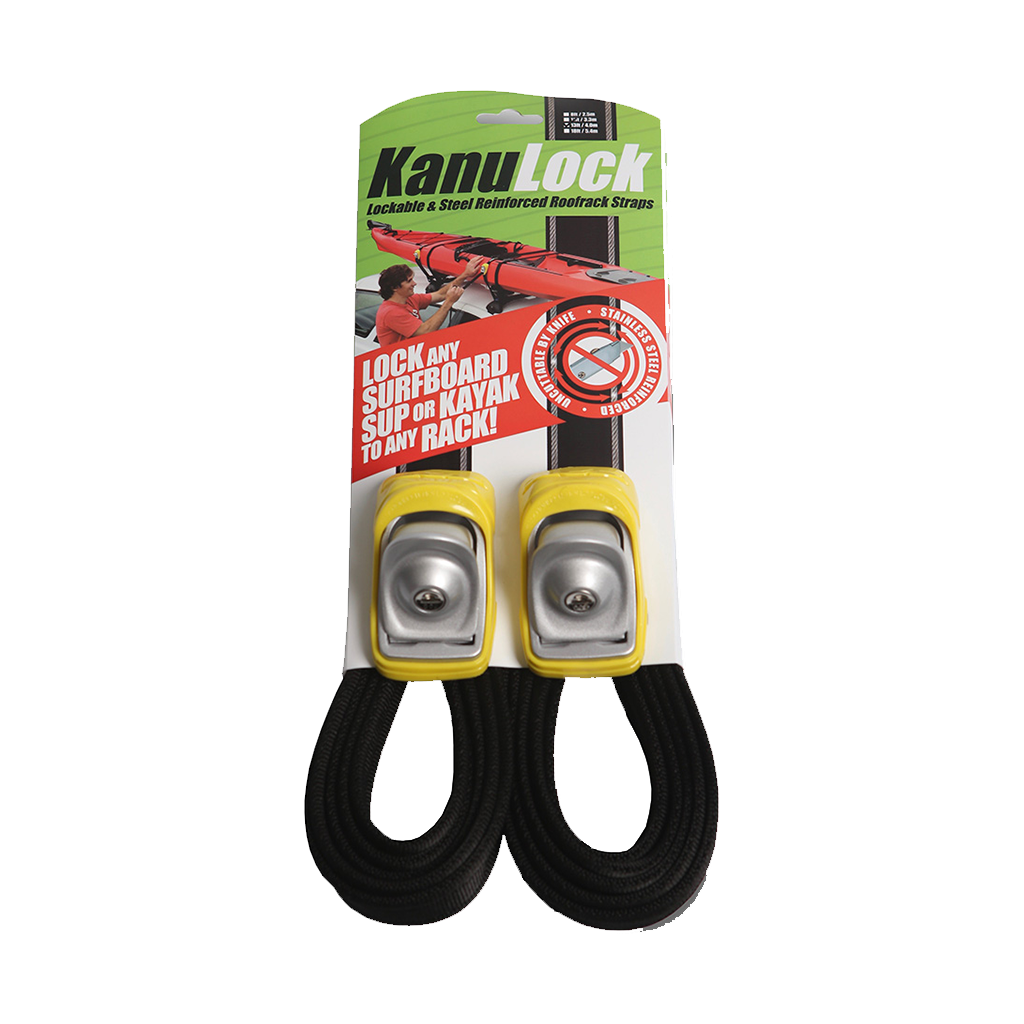  KanuLock Lockable Tie Down Straps