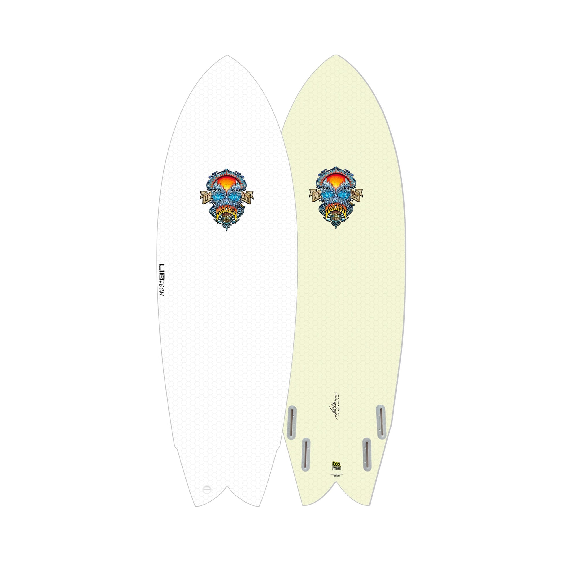  Lib Tech 2025 LOST RNF Retro Fish Surfboard
