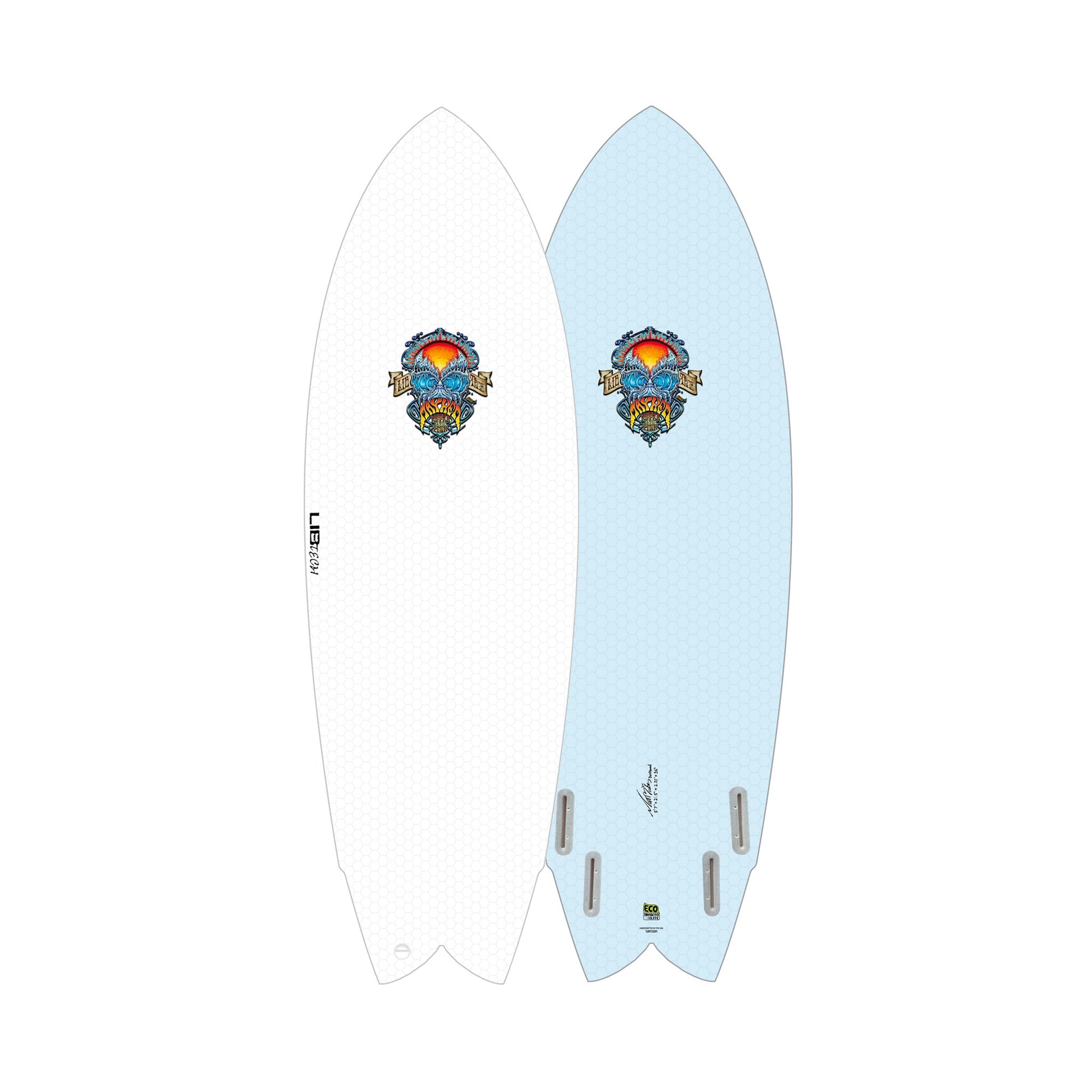  Lib Tech 2025 LOST RNF Retro Fish Surfboard