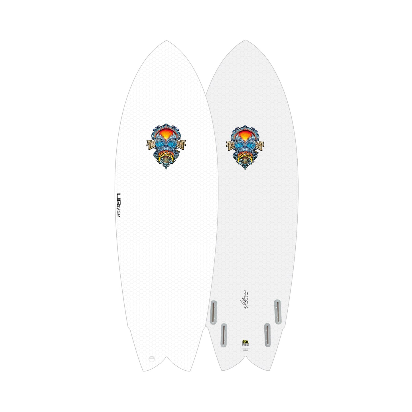  Lib Tech 2025 LOST RNF Retro Fish Surfboard