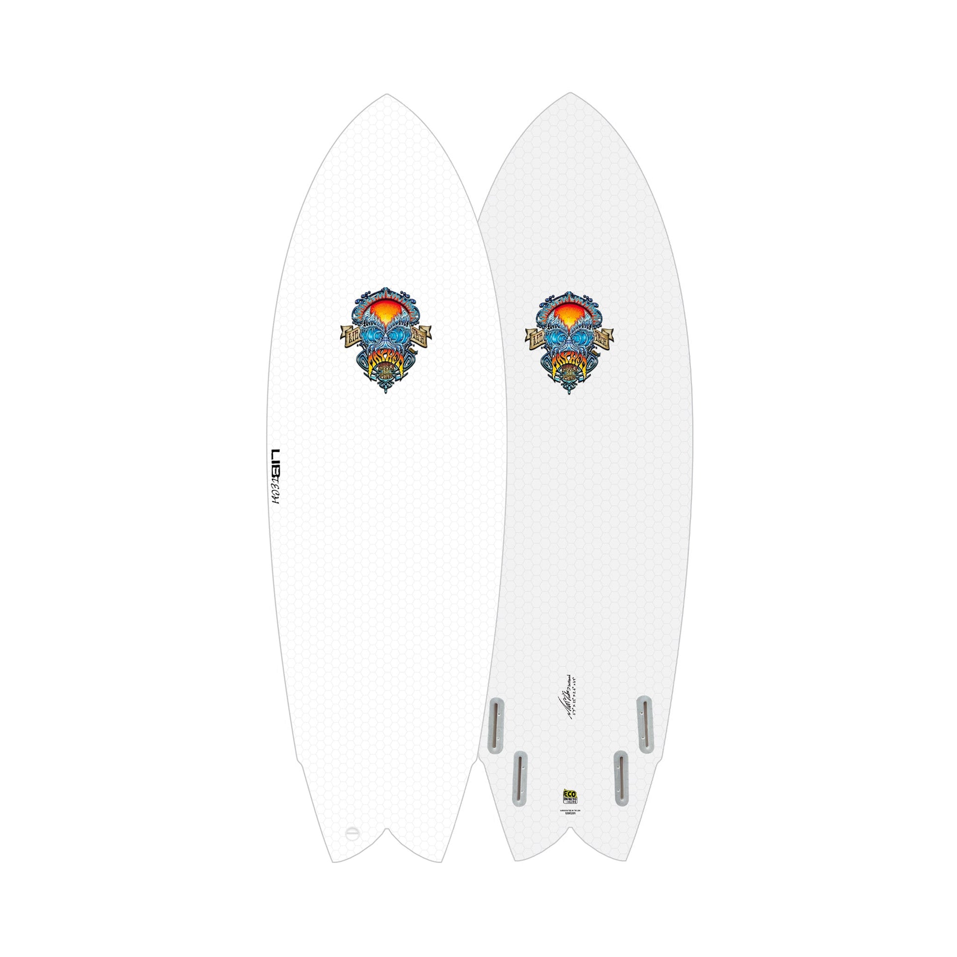  Lib Tech 2025 LOST RNF Retro Fish Surfboard