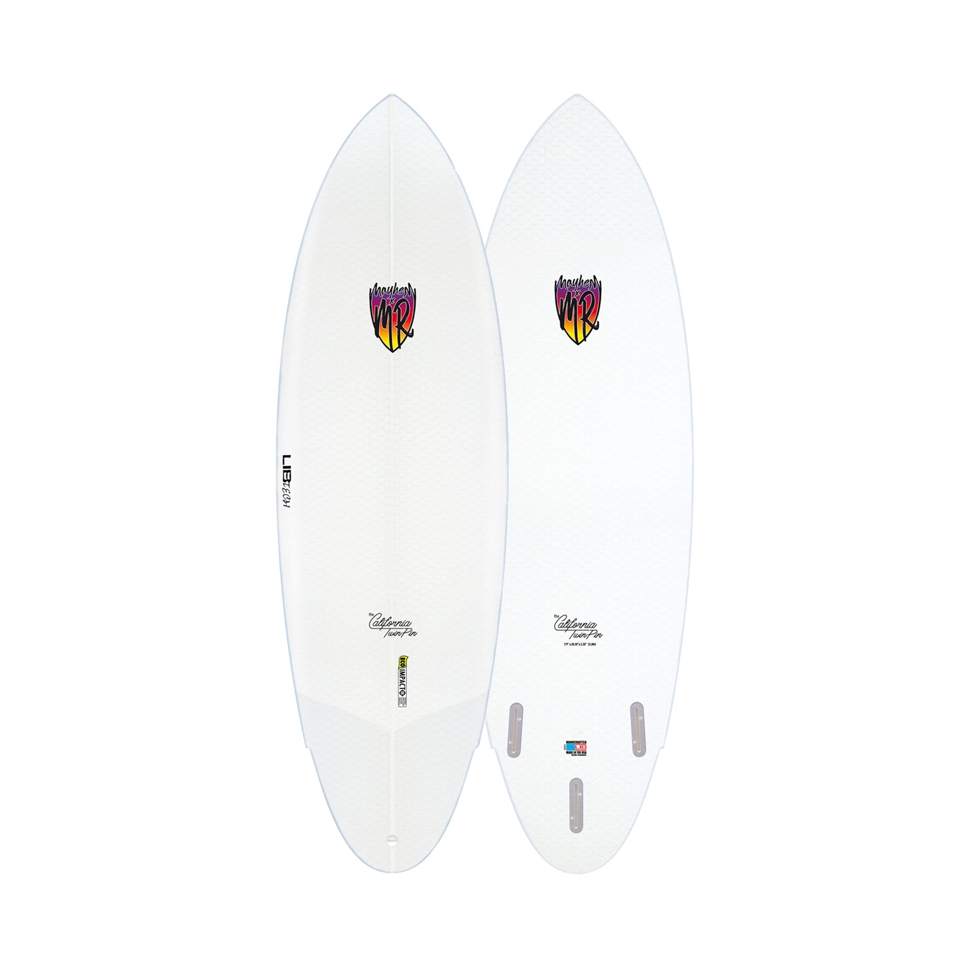  Lib Tech 2025 MR X MAYHEM California Pin Surfboard