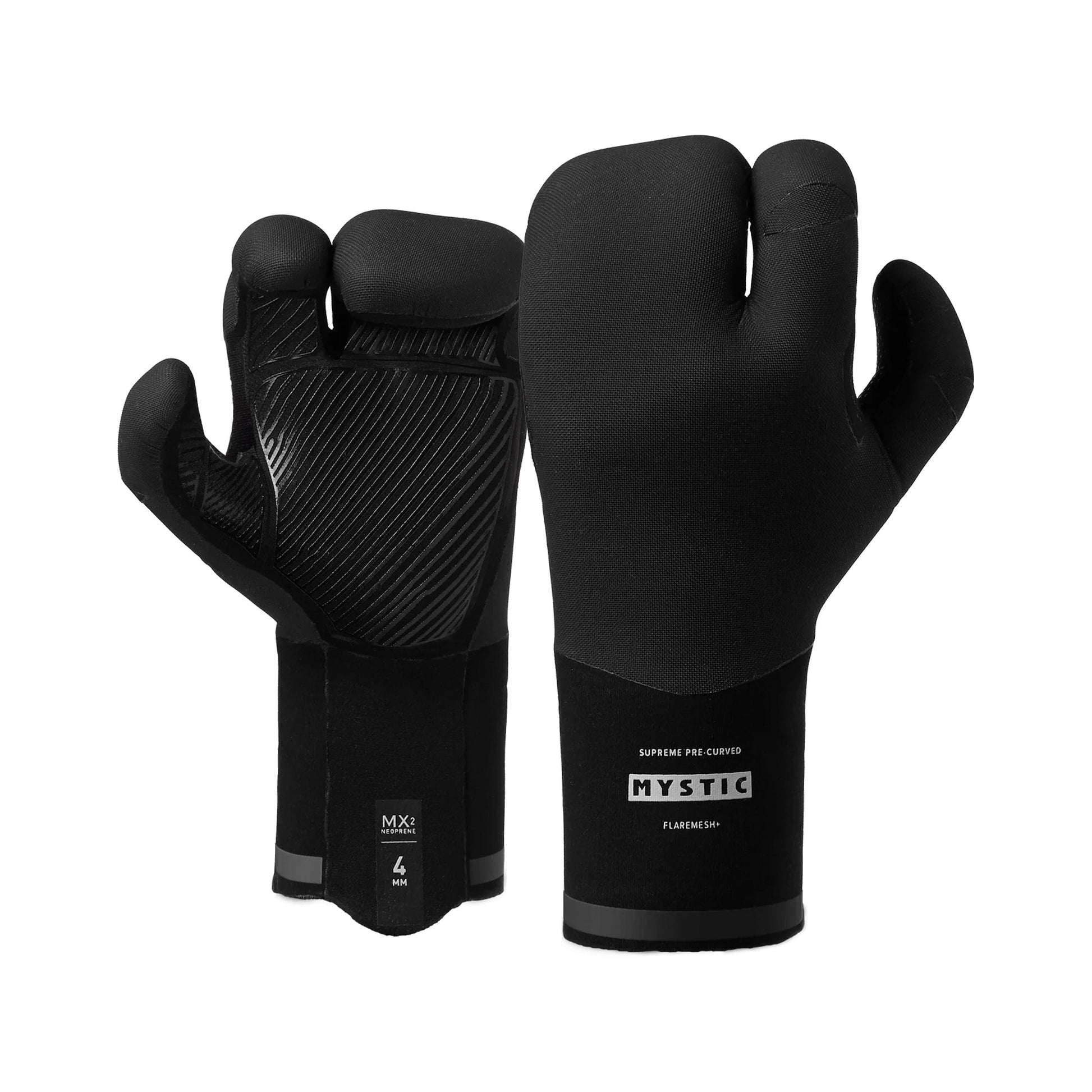  Mystic 2025 Supreme Lobster 4mm Precurved Neoprene Gloves