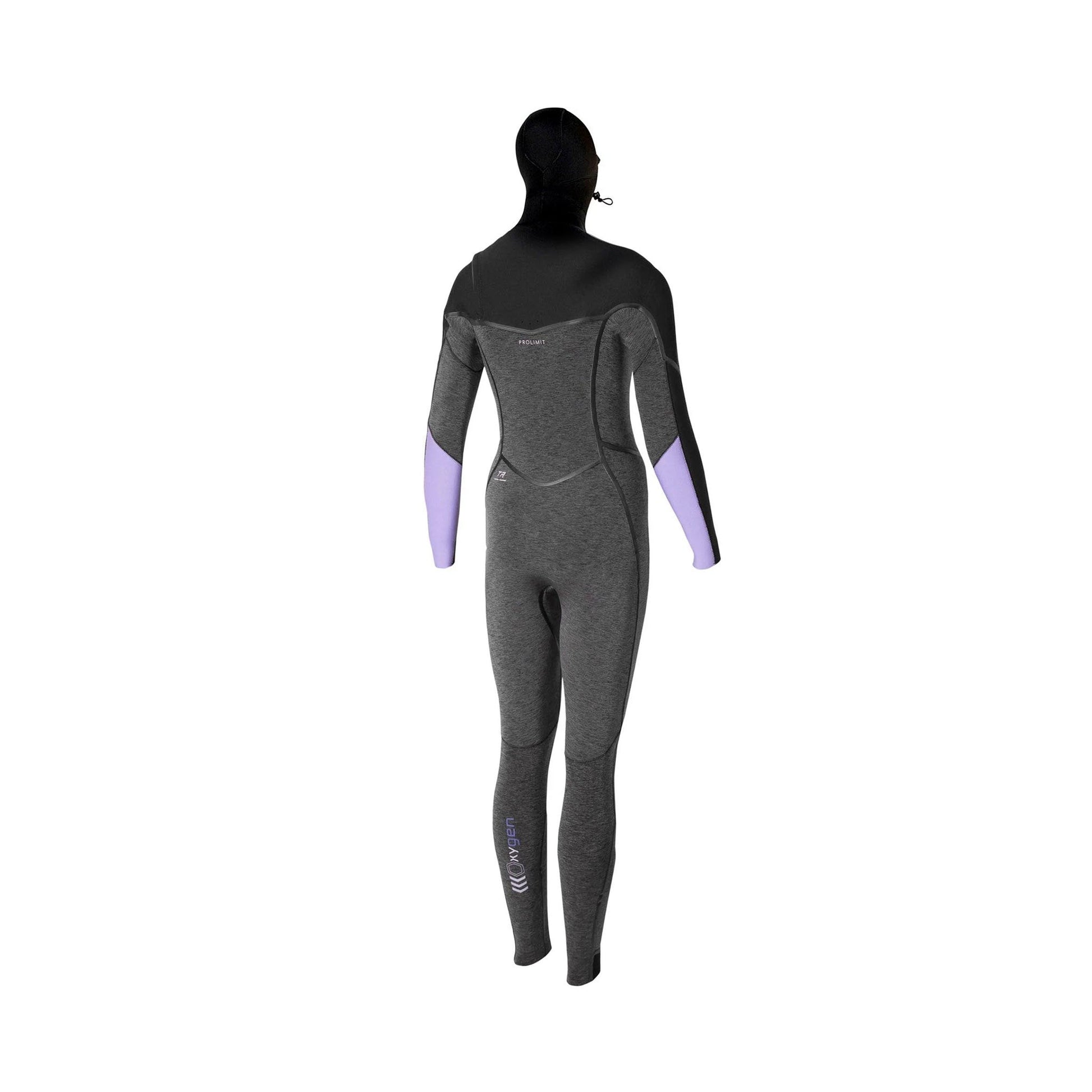  Prolimit Oxygen TR Steamer 6/4mm Women's Back Zip Hooded Wetsuit