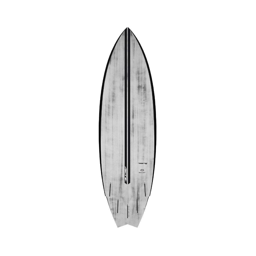  Torq ACT Brushed Grey GoKart Surfboard