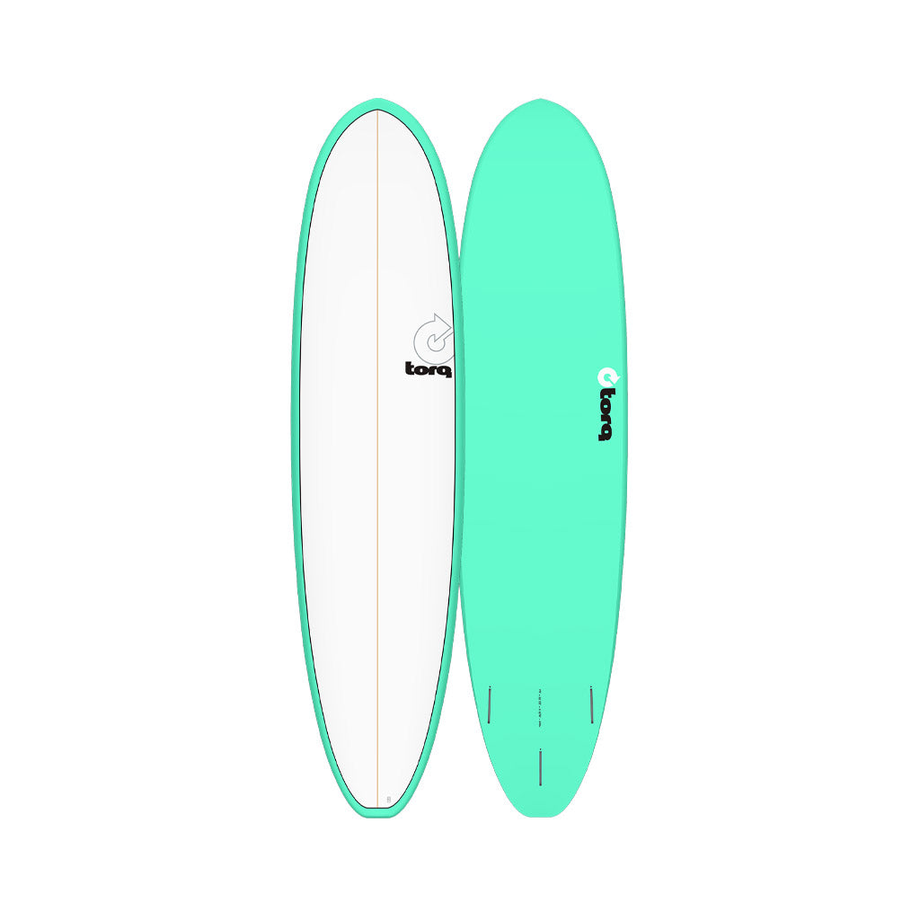  Torq TET Fun V+ Sea Green Pinline Surfboard