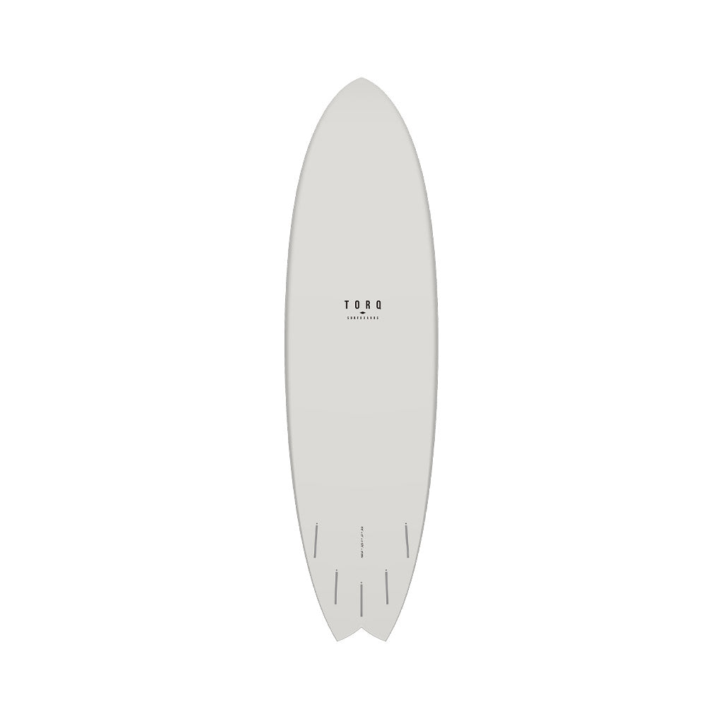  Torq TET Mod Fish Retro Blue Grey Surfboard