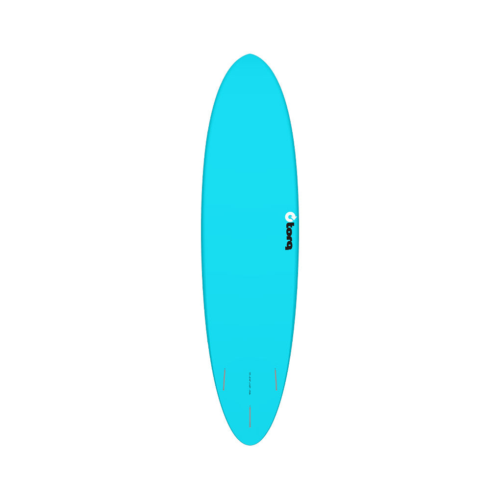  Torq TET Mod Fun Blue/White Deck Pinline Surfboard
