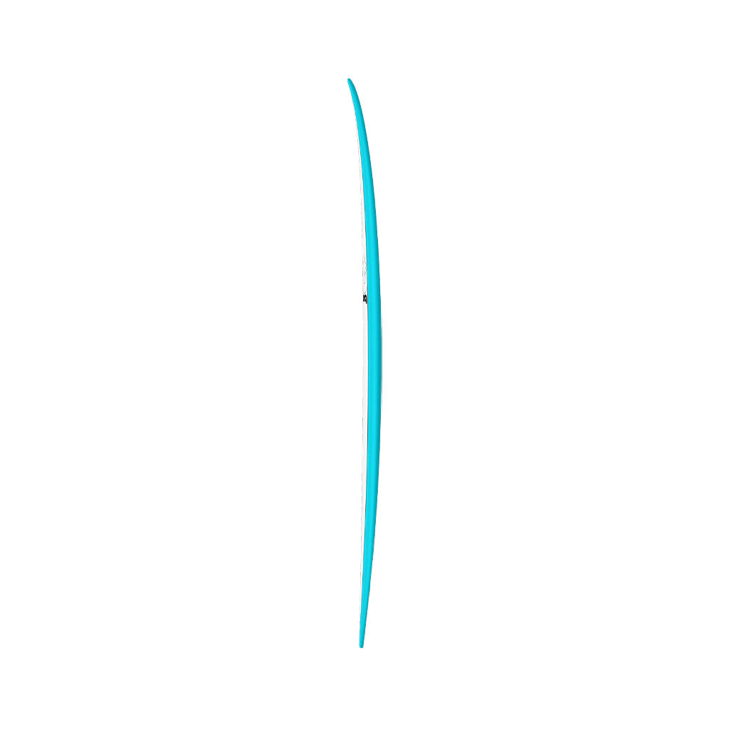  Torq TET Mod Fun Blue/White Deck Pinline Surfboard