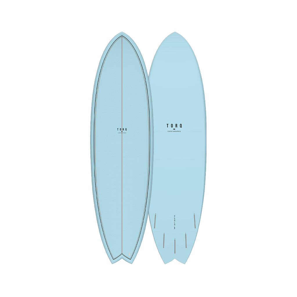  Torq TET Mod Fish Classic Blue Surfboard