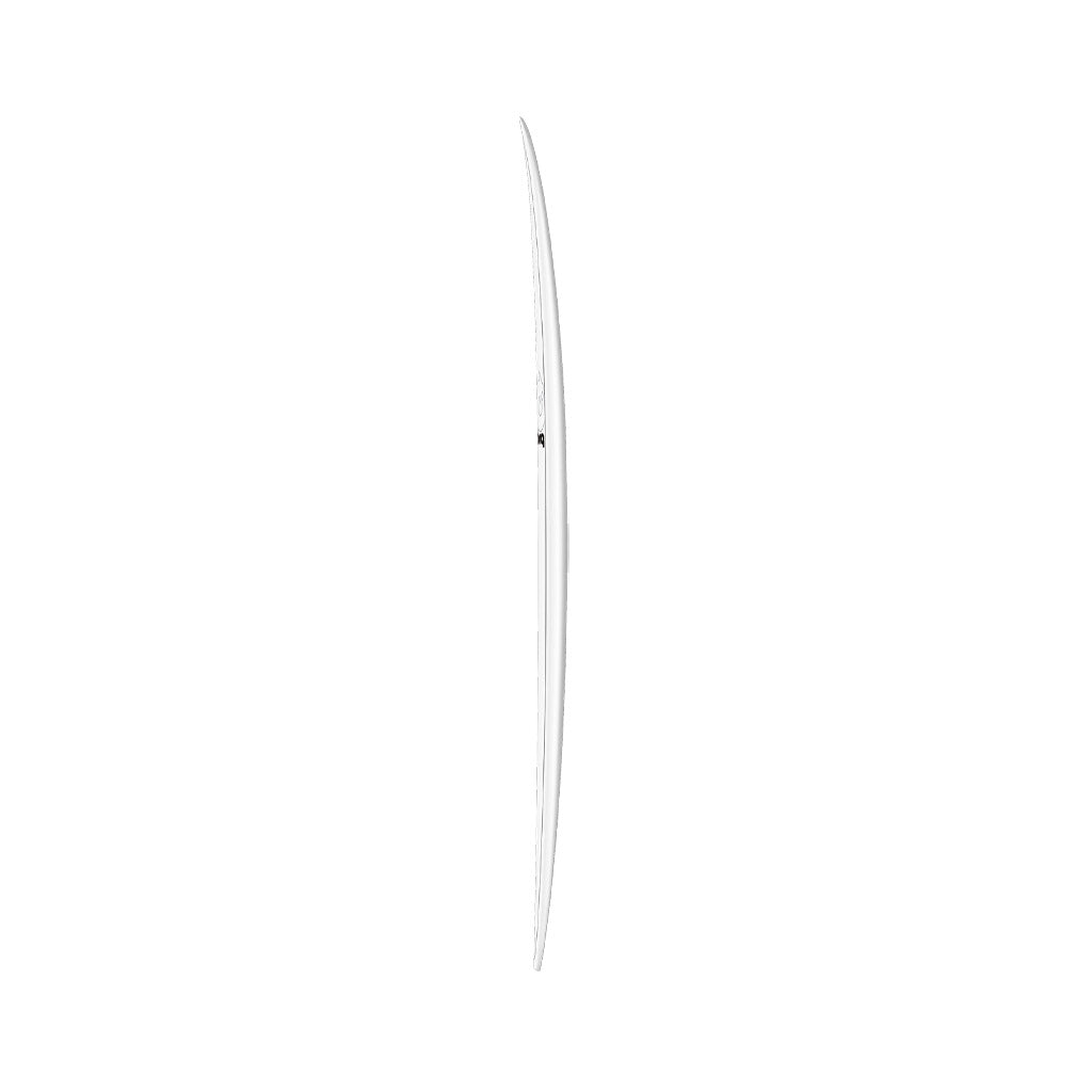  Torq TET Fun V+ White Pinline Surfboard