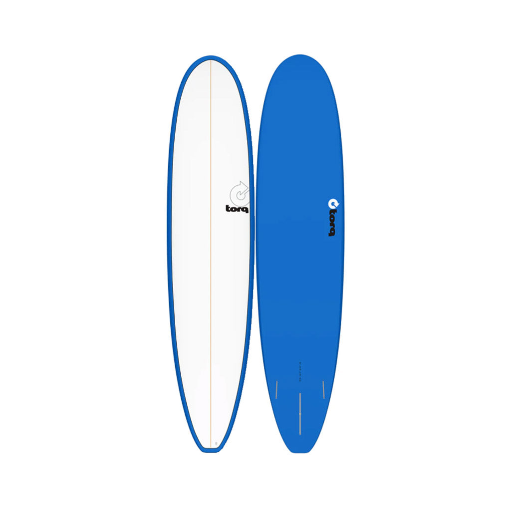  Torq TET Longboard Navy/White Pinline Surfboard