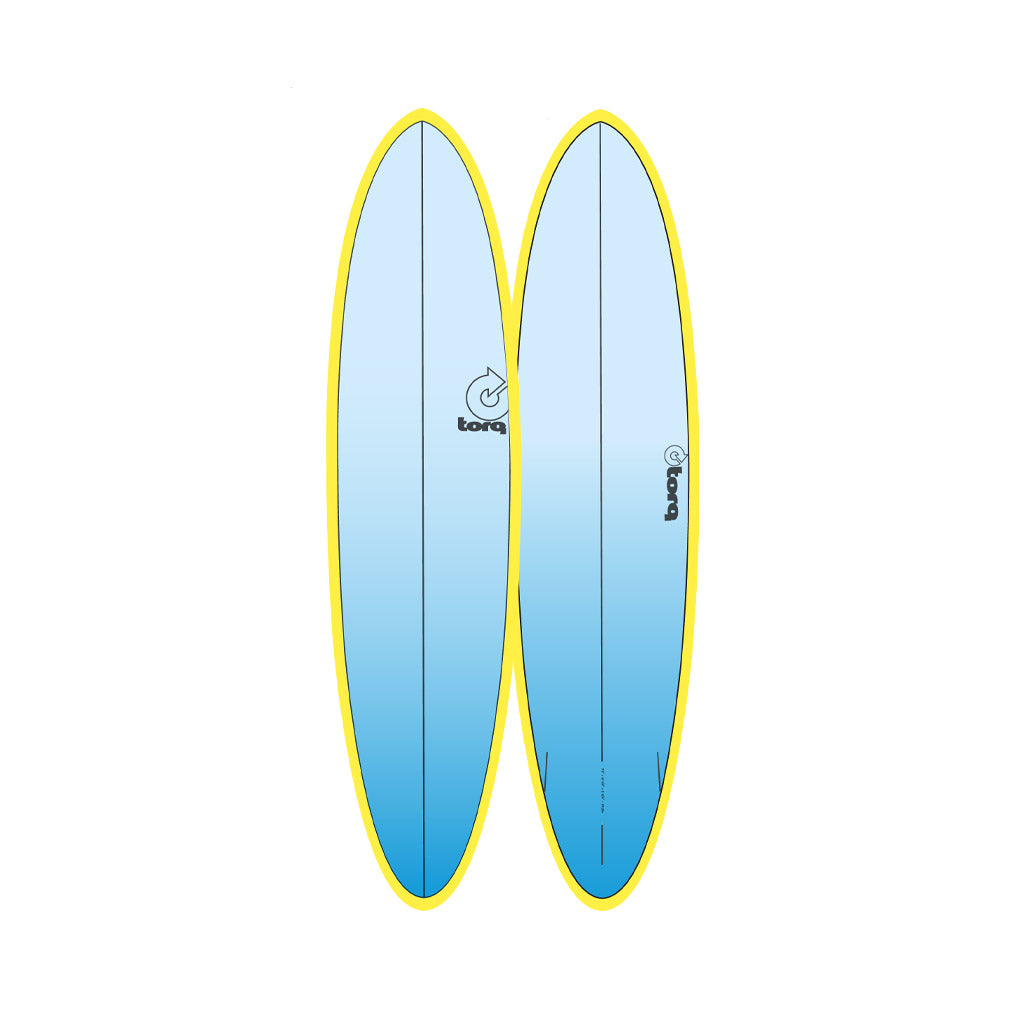  Torq TET Mod Fun Blue Fade Surfboard