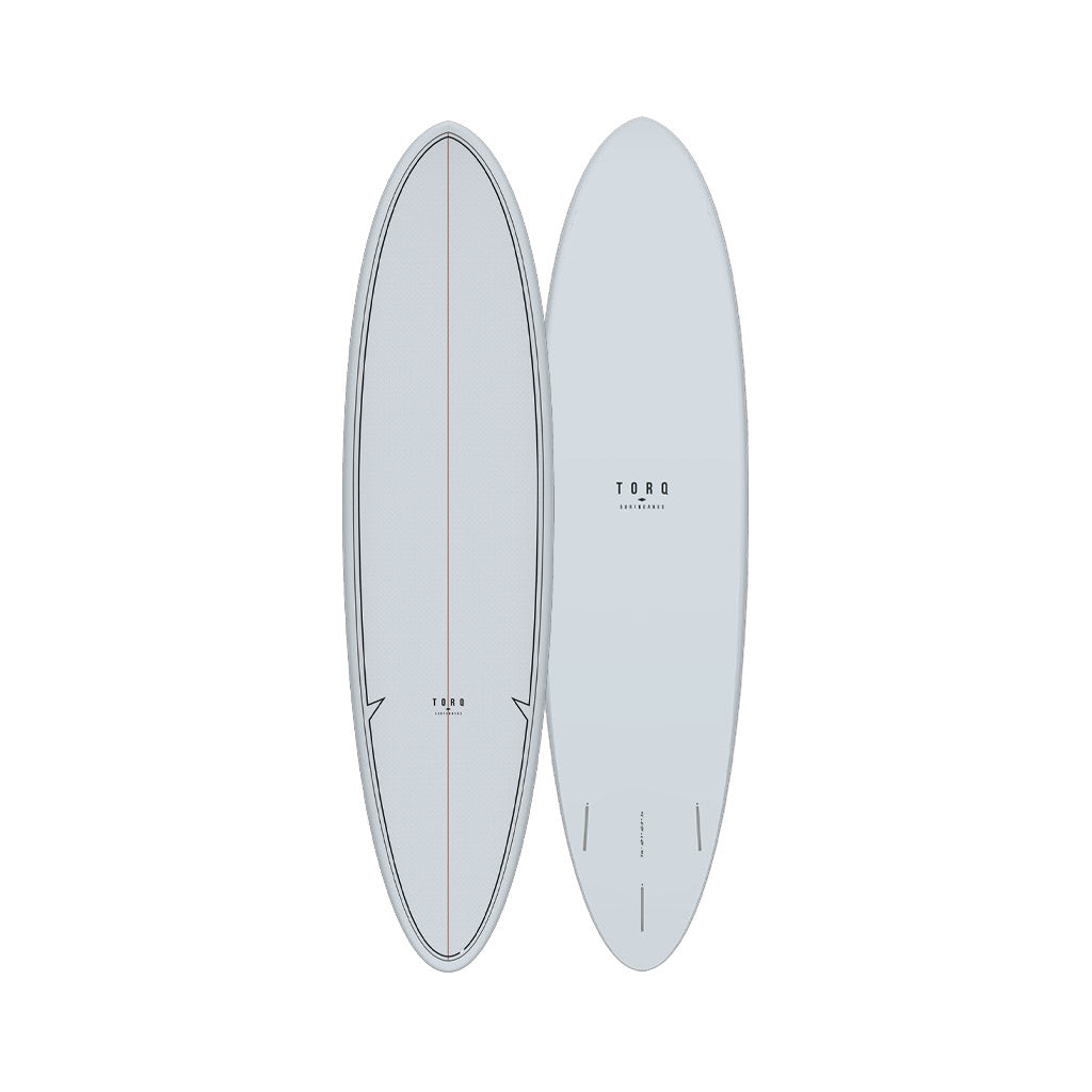  Torq TET Mod Fun Grey Pattern Surfboard