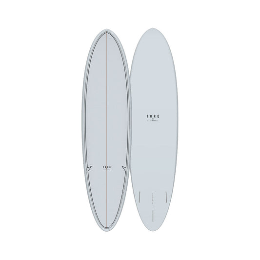  Torq TET Mod Fun Grey Pattern Surfboard