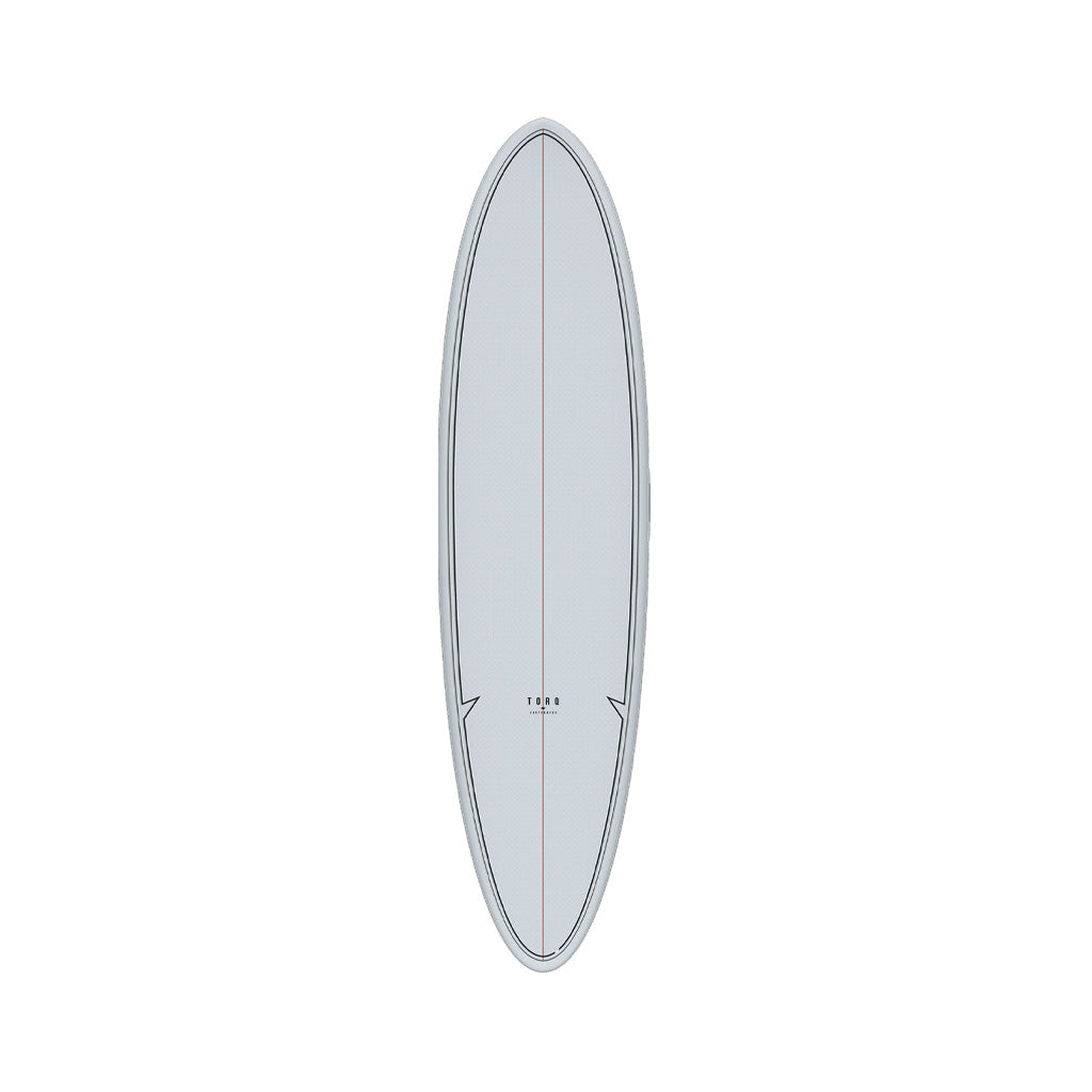  Torq TET Mod Fun Grey Pattern Surfboard