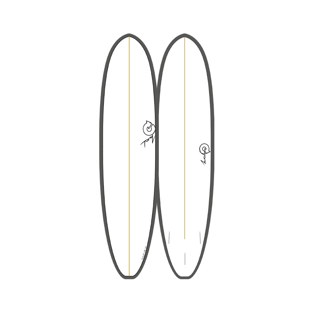  Torq TET Fun V+ Colored Rail Surfboard