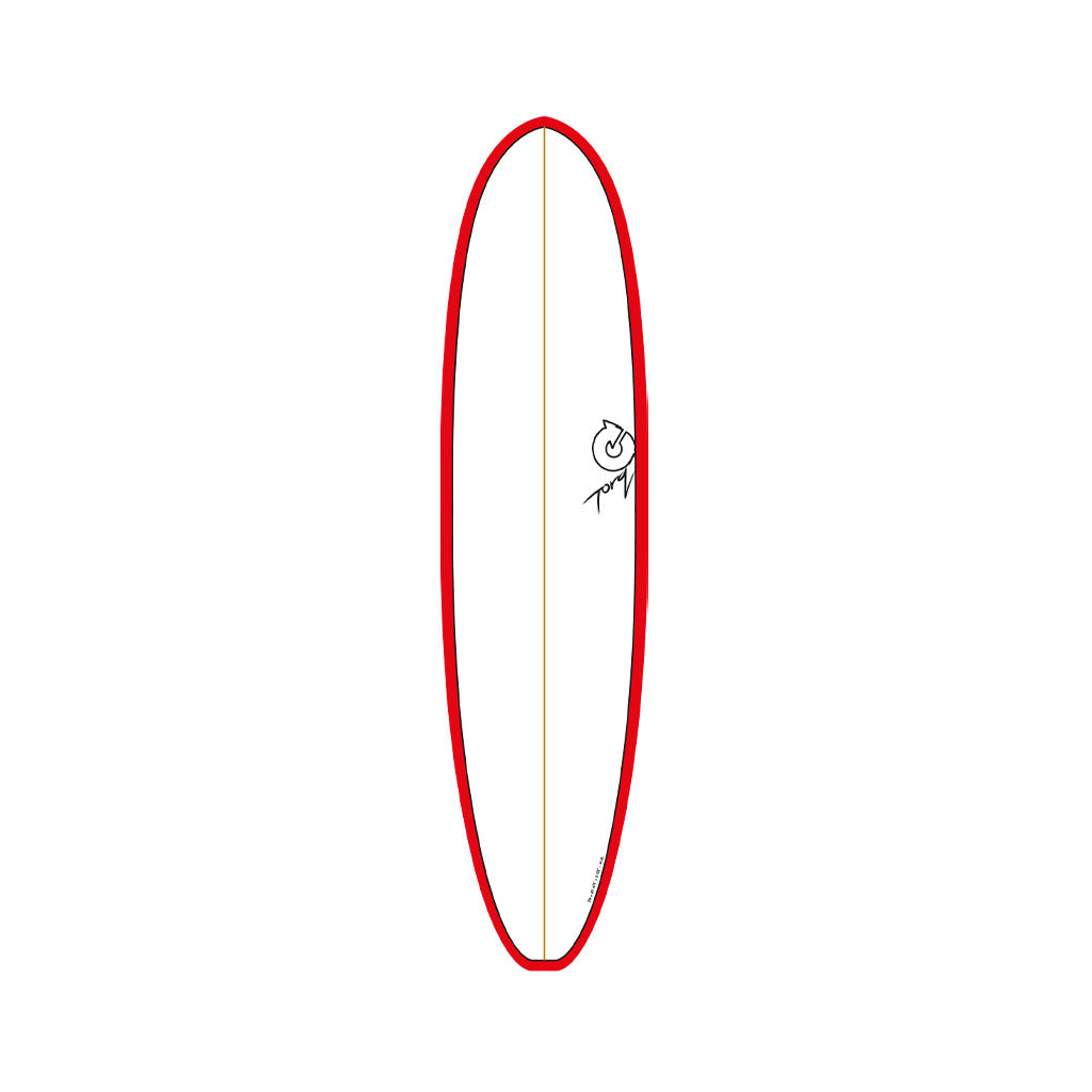 Torq TET Fun V+ Colored Rail Surfboard