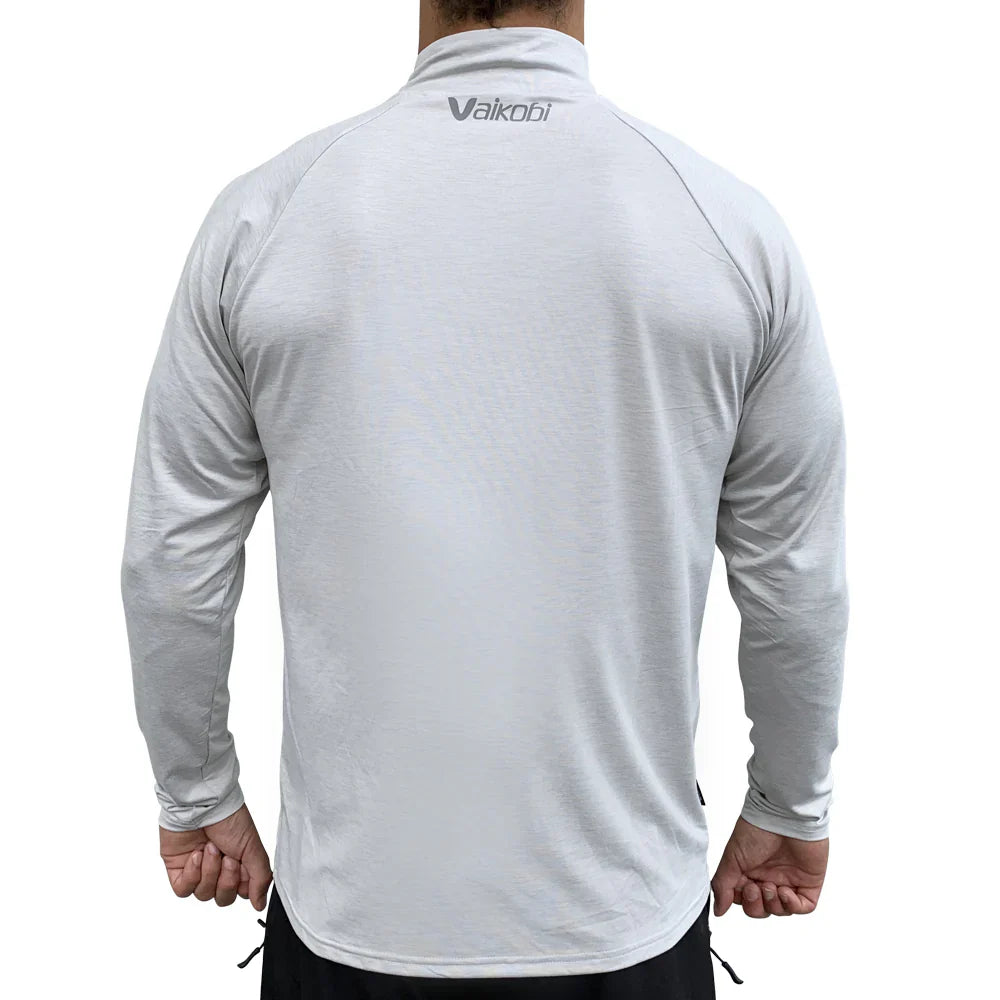  Vaikobi UV Long Sleeve Zip Tech Top