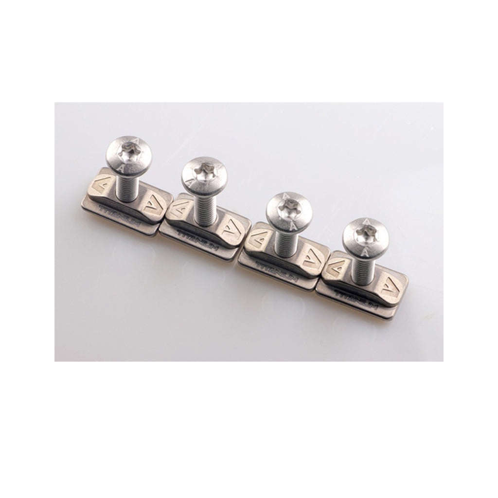  Armstrong Generic Titanium T Nut Foil Track Hardware Set - (Dome Head Screws)