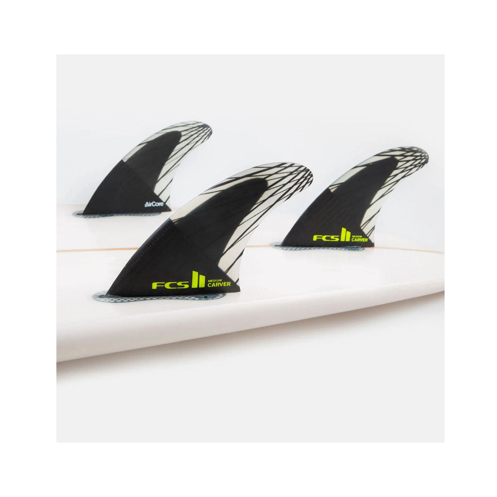  FCS II Carver PC Carbon Tri Fin Set