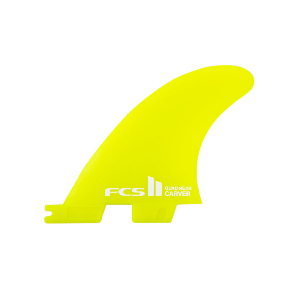  FCS II Carver Neo Glass Quad Rear Fin Set