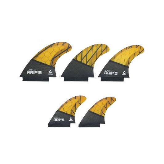  Lib Tech RRIP'S 5 Fin Set Medium