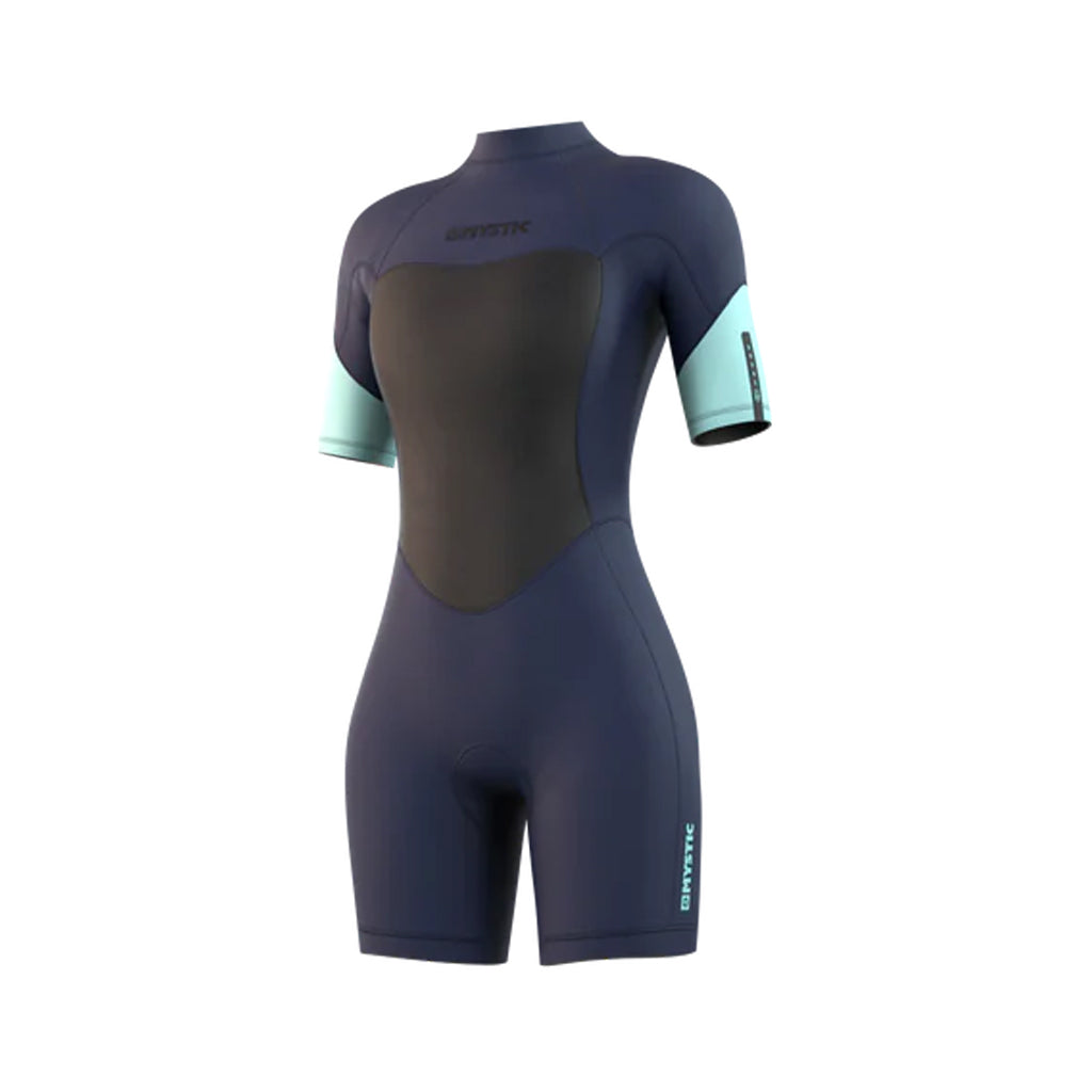  Mystic 2023 Brand 3/2mm Women's Back Zip Shorty Wetsuit