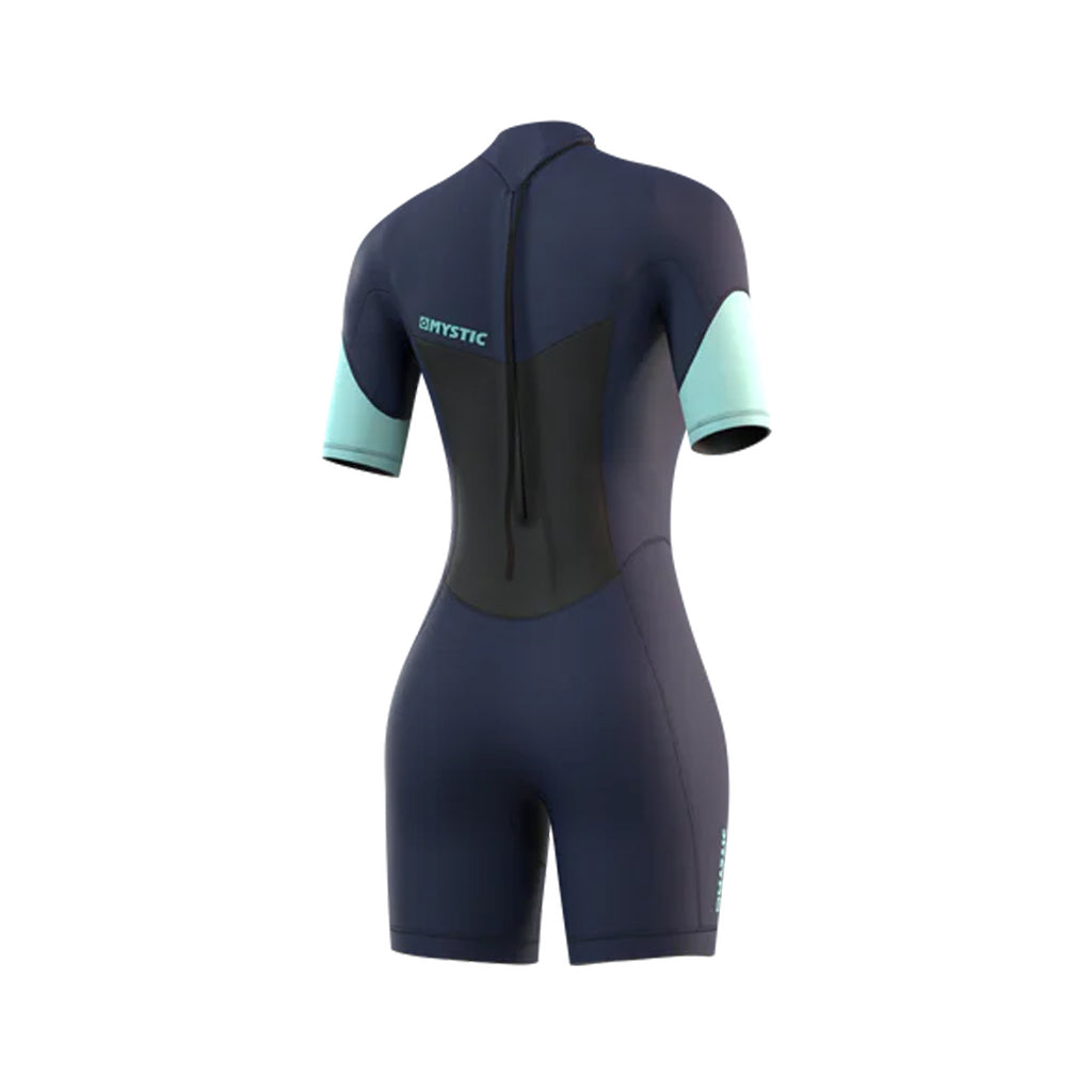  Mystic 2023 Brand 3/2mm Women's Back Zip Shorty Wetsuit