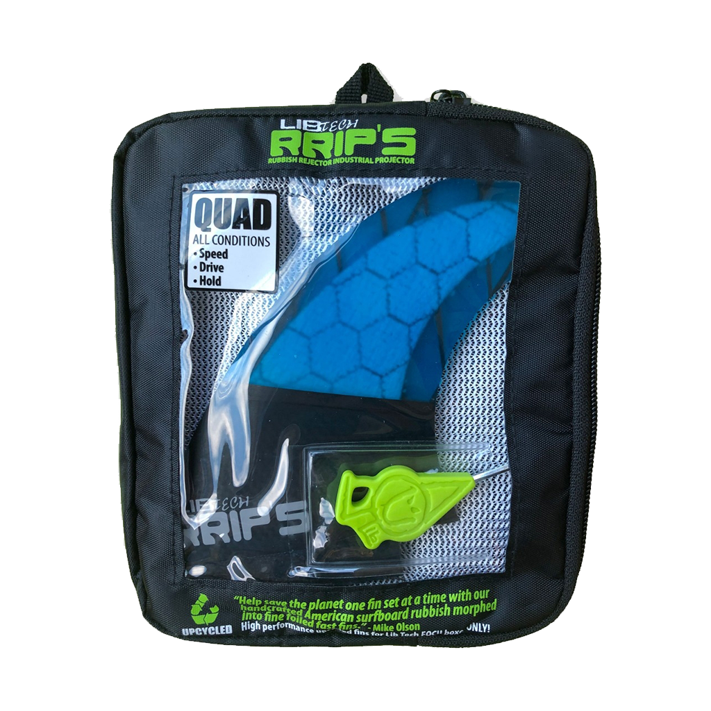  Lib Tech RRIP'S Medium Quad Fin Set