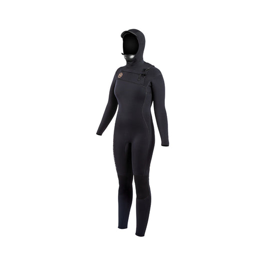  Ride Engine Onsen 5/4/3mm Women's Front Zip Hooded Wetsuit