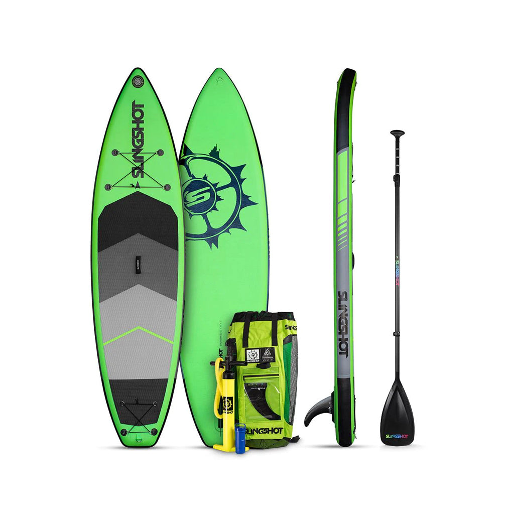  Slingshot Crossbreed 11' Airtech Inflatable Stand Up Paddleboard Package