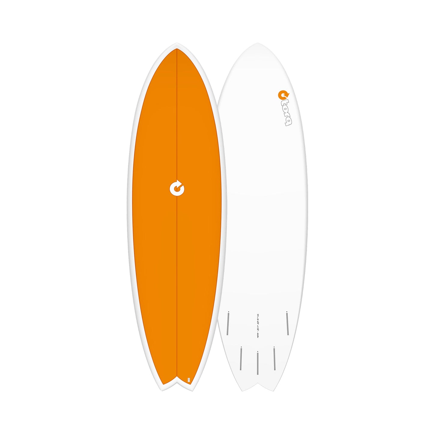  Torq TET Mod Fish Colored Deck Surfboard