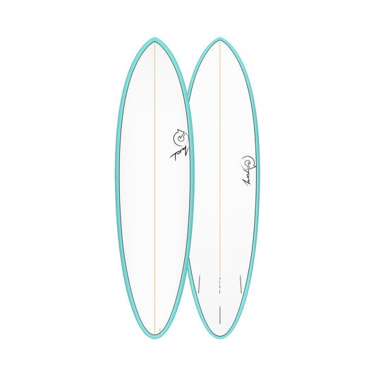  Torq TET Mod Fun Sea Green + Pinline Surfboard