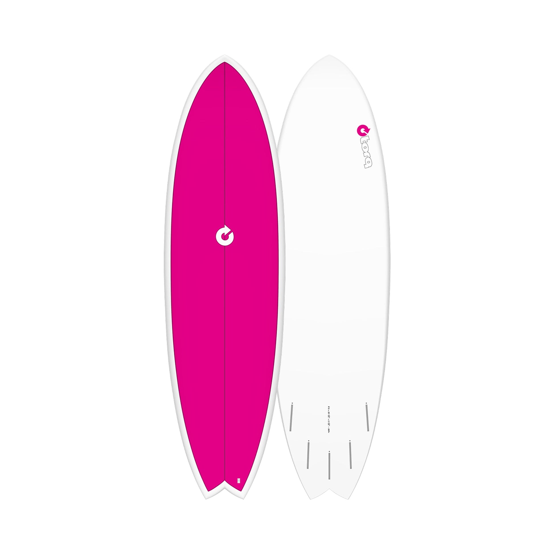  Torq TET Mod Fish Colored Deck Surfboard