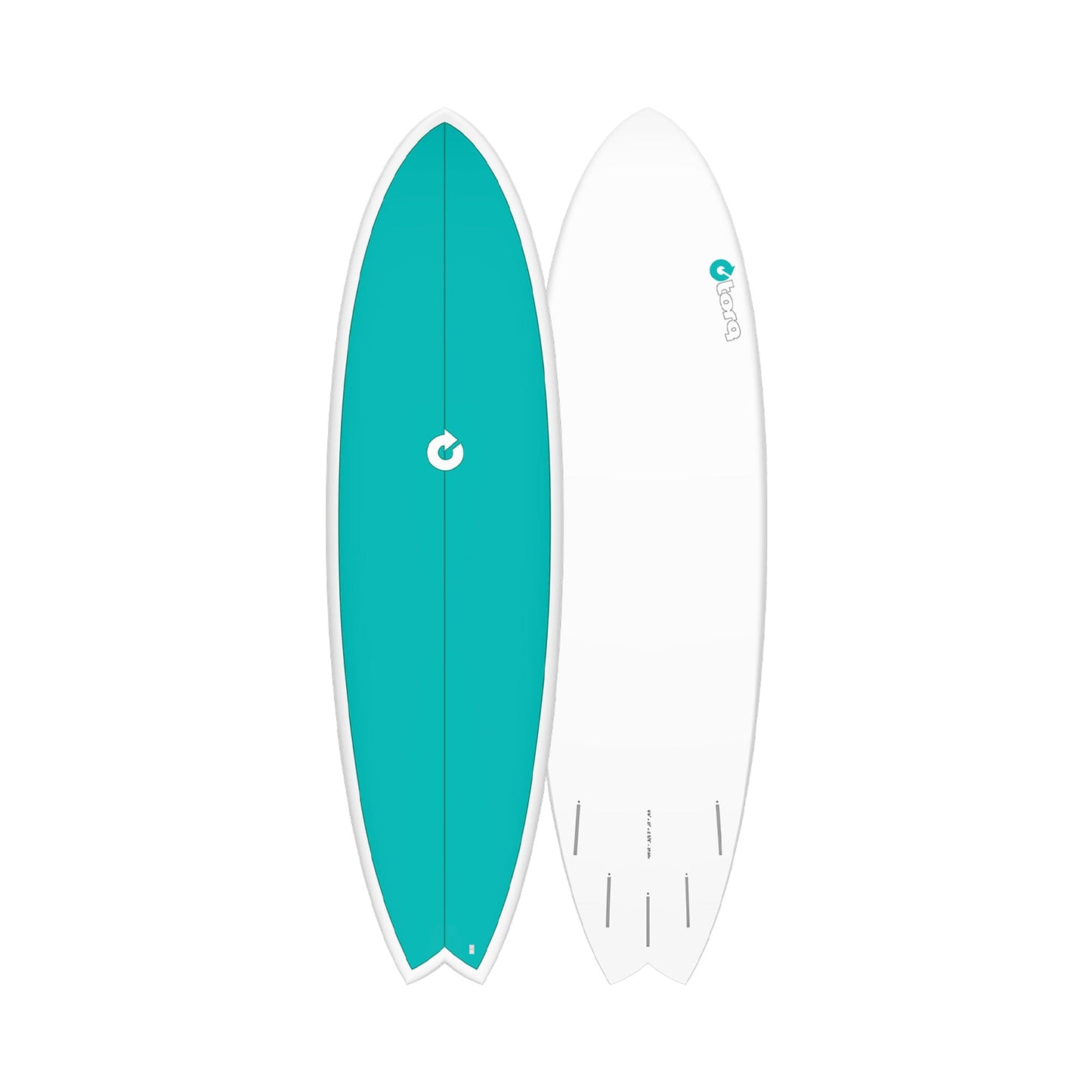  Torq TET Mod Fish Colored Deck Surfboard