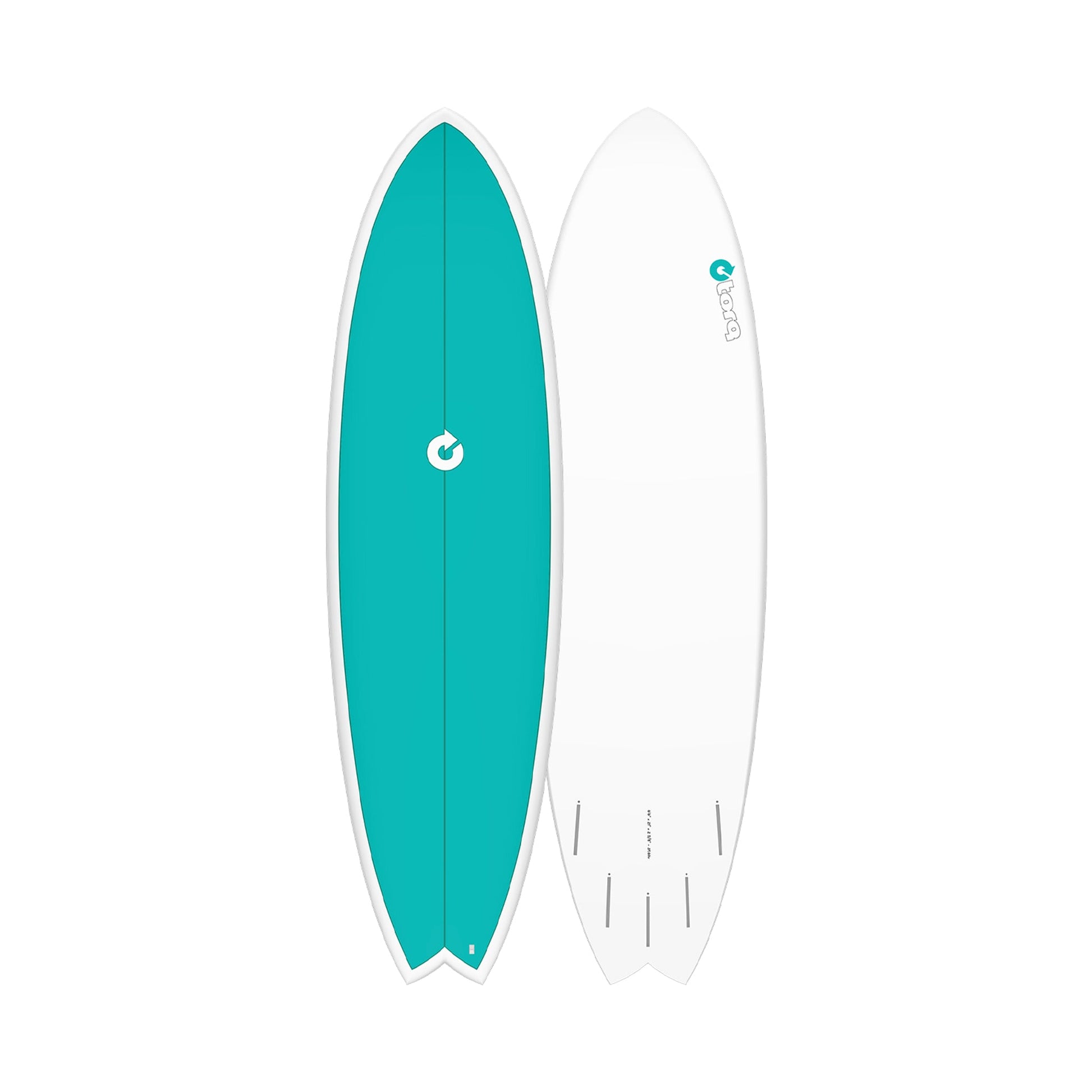  Torq TET Mod Fish Colored Deck Surfboard