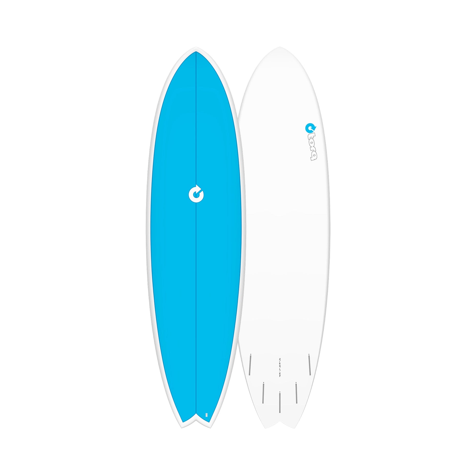  Torq TET Mod Fish Colored Deck Surfboard